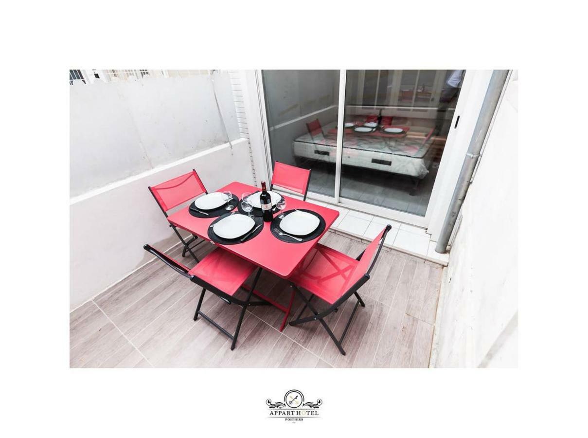 La Suite T2 40M2 Avec Terrasse 1Ch-4Pers Appart Hotel Poitiers Exteriér fotografie