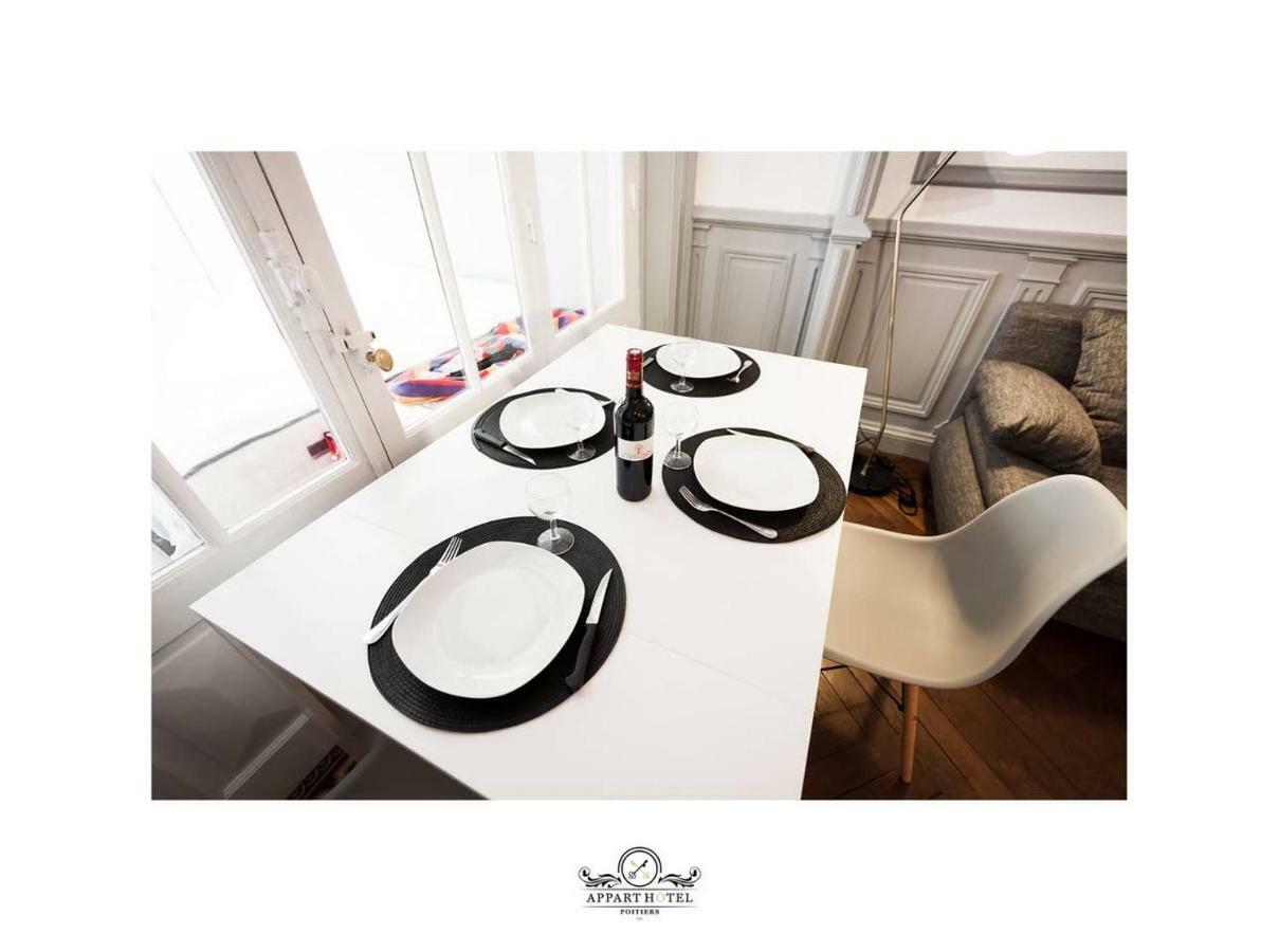 La Suite T2 40M2 Avec Terrasse 1Ch-4Pers Appart Hotel Poitiers Exteriér fotografie