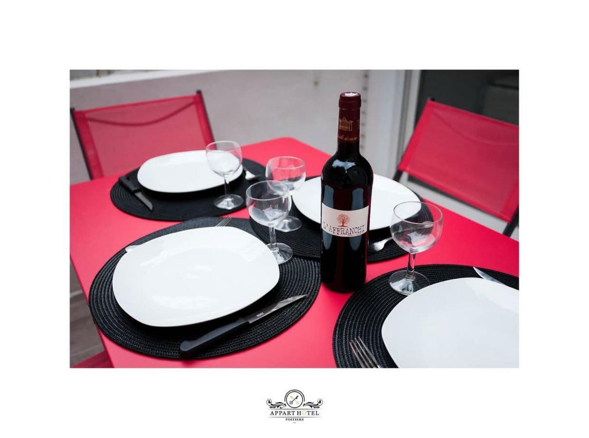 La Suite T2 40M2 Avec Terrasse 1Ch-4Pers Appart Hotel Poitiers Exteriér fotografie